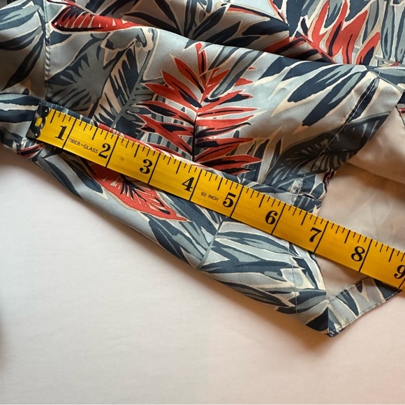 Abercrombie & Fitch Men's Tropical Swim Shorts Large Basket Liner Swimsuit 6.5” - Picture 9 of 11